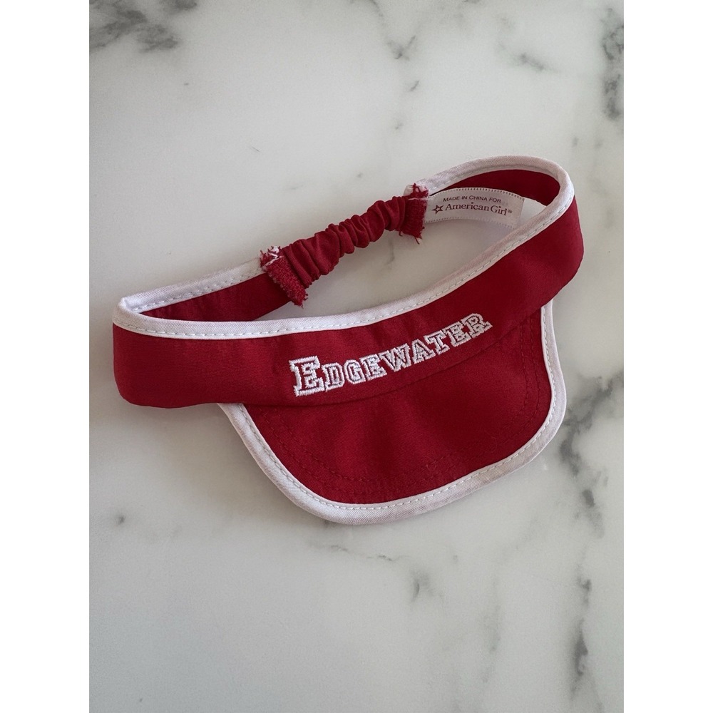 American Girl Edgewater swim warm up Swim Visor